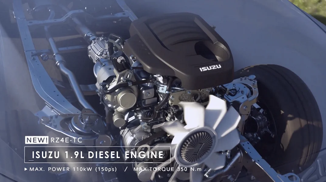 Isuzu D-Max Engine 1,9L