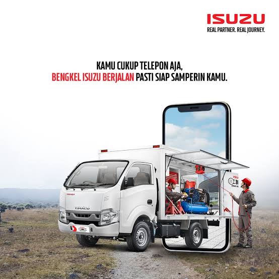Tips Mengurangi Downtime pada Truk dengan Bengkel Isuzu Berjalan