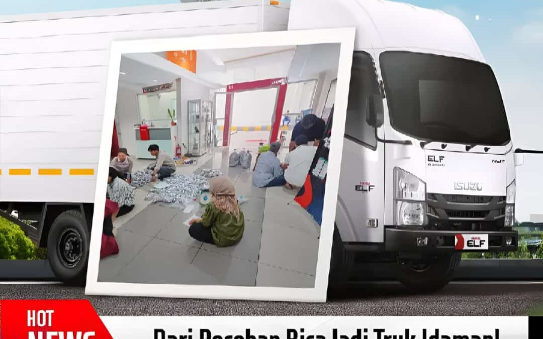 Konsumen Beli Truk Isuzu Pakai Uang Koin, Butuh 2 Hari buat Menghitung
