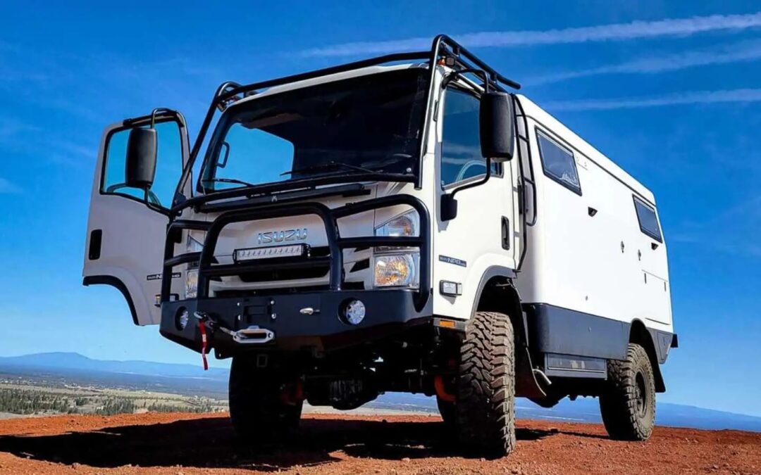 EarthCruiser Overland Gunakan Platform Isuzu Bermesin GM V8